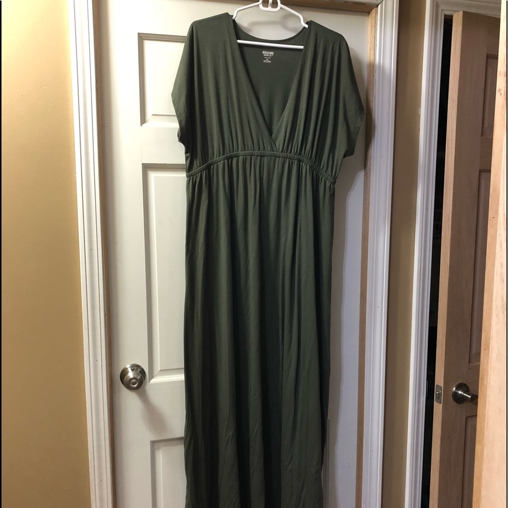 Olive Green Maxi Dress